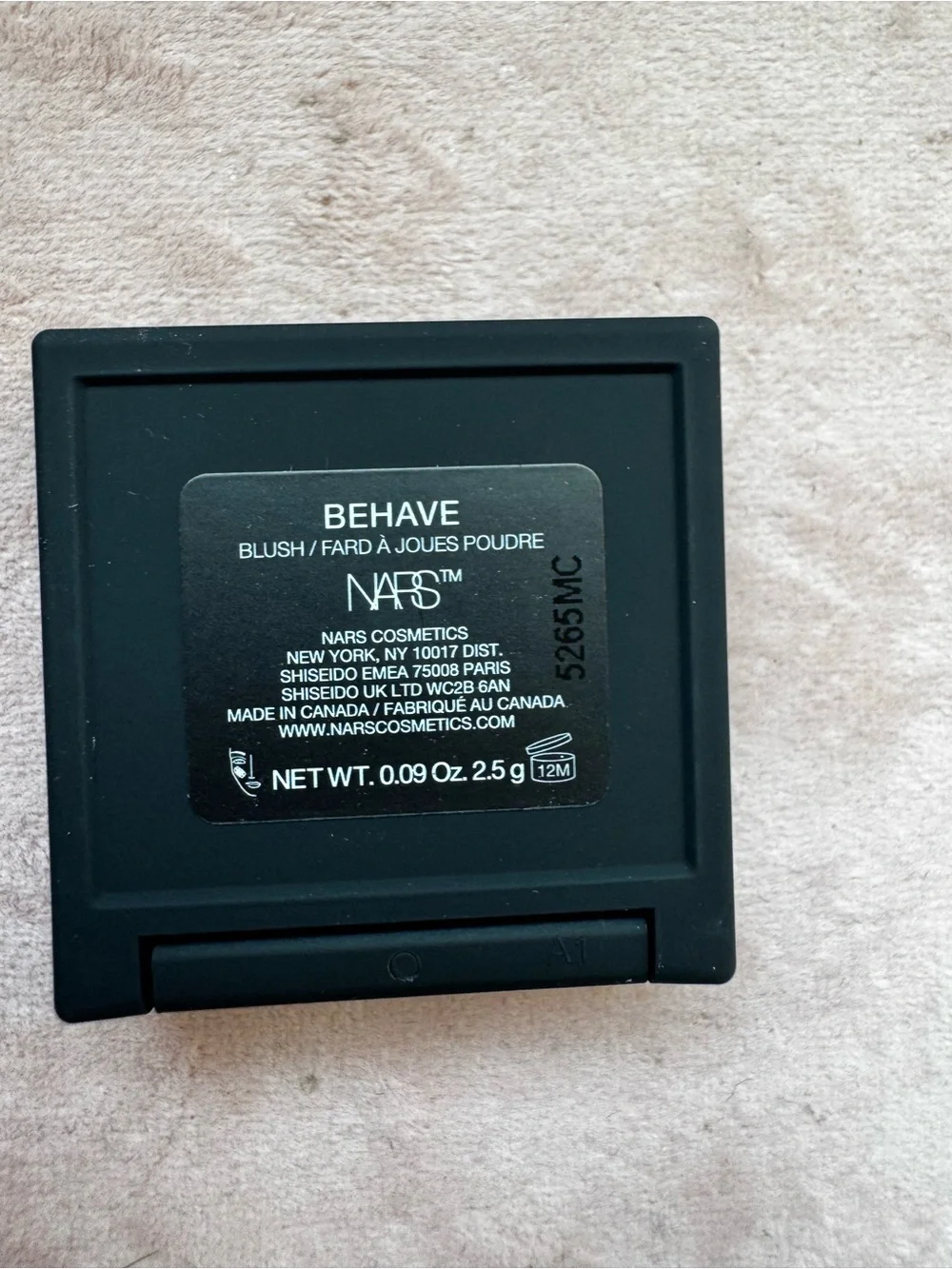 NWT NARS Blush in Behave 2.5g Travel Size